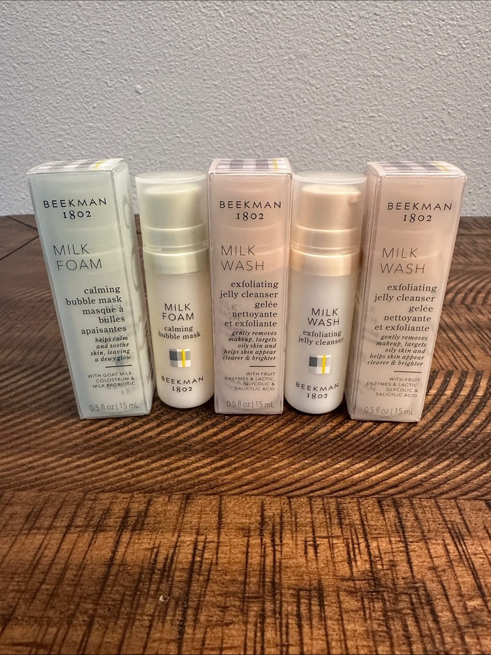 Beekman 1802 Milk Foam & Milk Wash Skincare Mini Bundle